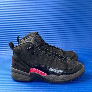 Size 7Y- GS Nike Air Jordan 12 Retro 'Rush Pink' Sneakers 510815-006 Womens 8.5